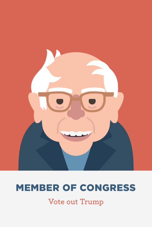 Playing Card  Member of Congress